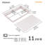 Chefmade 11.2 inch Rectangle Tart Pan