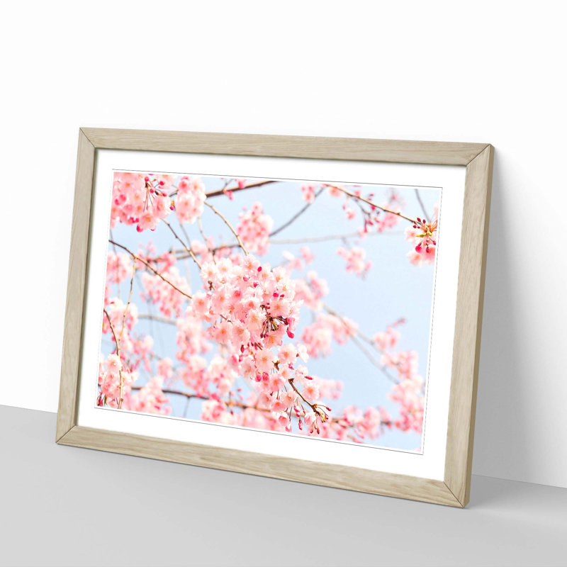 Single Picture Frame Print, Oak