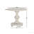 Caesar Traditional Round Pedestal End Table