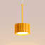 Aura 1 - Light Brushed Nickel Pendant-1416319414