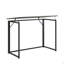 Bureau pliant peu encombrant - gris