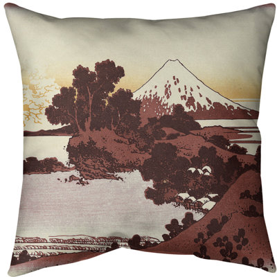 Coussin Katsushika Hokusai Shichiri, province de Sagami