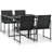 Patio Dining Set Extendable Table,-420798565-420798569