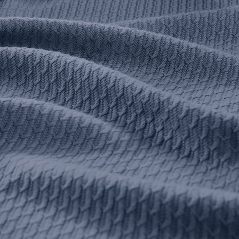 Couverture douce et confortable, Bleu, Très grand lit