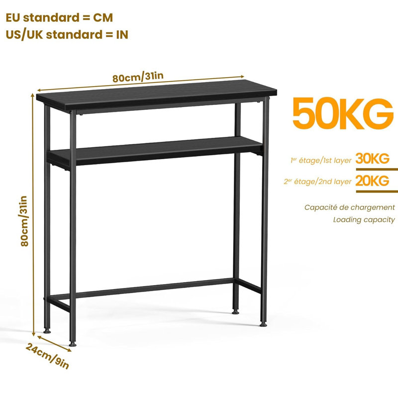 80cm Console Table
