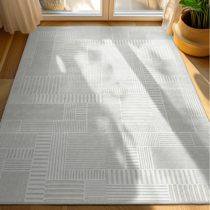 Tapis à poils plats Kehr Elemental, Rectangle 7 pi 3 po x 5 pi 3 po