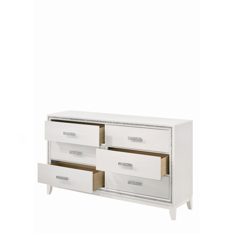 Commode Haiden au fini blanc
