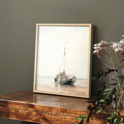 Vintage Nautical - Wrapped Canvas Print