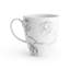 Botanical Leaf Handmade Porcelain Coffee Mug