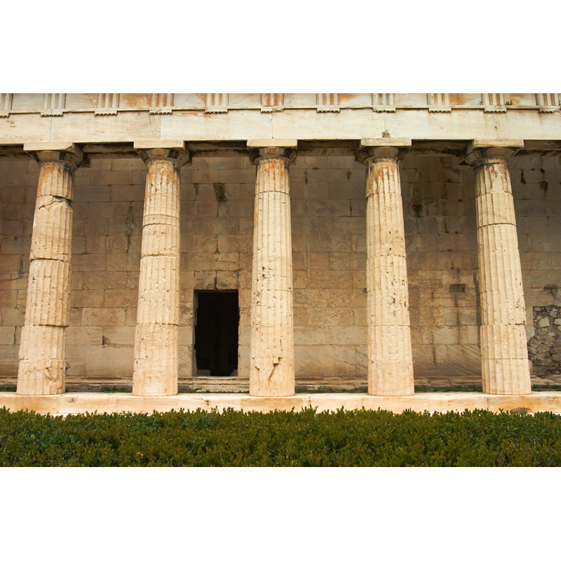 Greek Columns by Marcviln - Wrapped Canvas Print, 30cm H x 46cm W