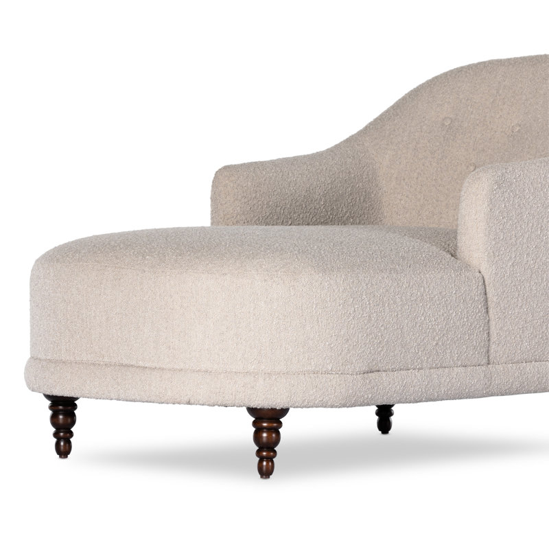 Marnie Chaise Lounge, Knoll Sand 95% Polyester/5% Acrylic