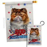 Double Sided 40'' H x 28'' W Polyester Animal House Flag
