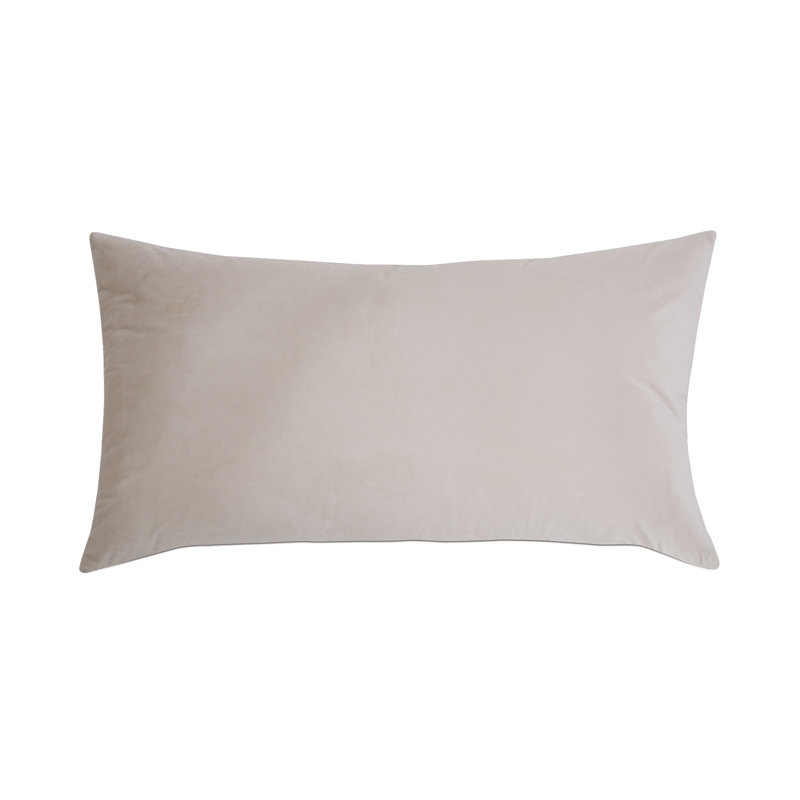 Nova Blue/Ivory Polyester Piece Sham, King, Ivory