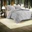 -Piece Cal King Bedding Sets, Polyester Modern Comforter and Sheet Set