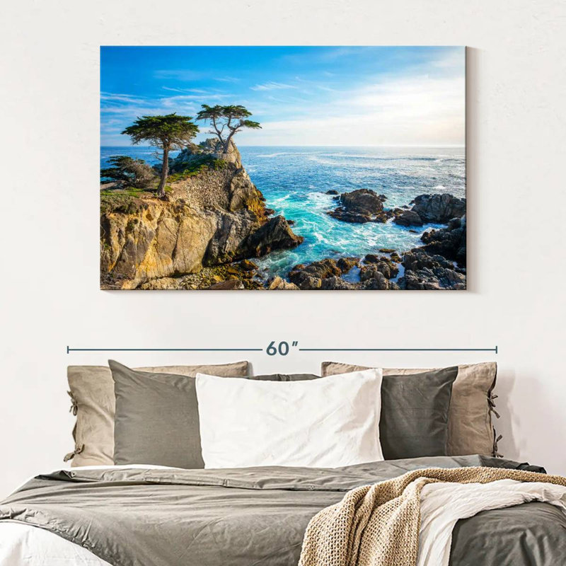 Gillard Bright Pebble Beach, 34" H x 51" W