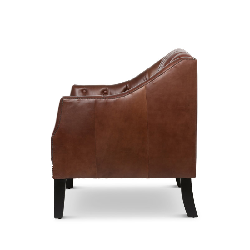 Manor Club Chair, Cordovan Leather