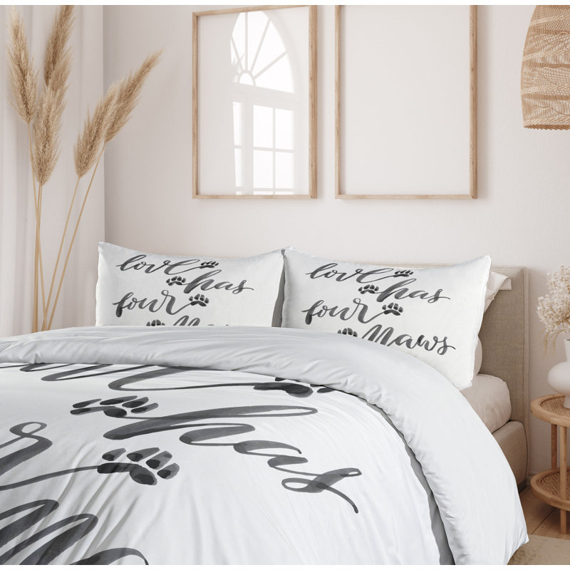 No Duvet Cover, California King Duvet Cover + 2 Standard Shams