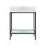 Ensemble de meuble-lavabo autoportant Pierre 40-59097705