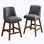 Tabouret de comptoir pivotant 26 po Keyisha-660786455-660786454