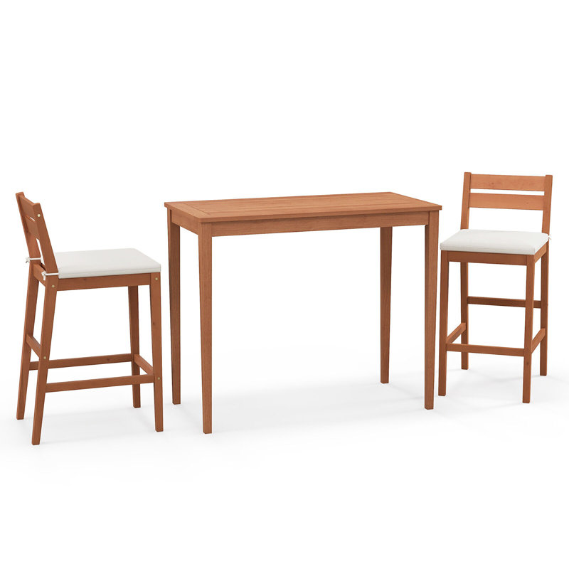Ensemble de bar d'extérieur 3 pièces Arlmont & Co.