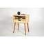 Adelgund 55cm W Solid Wood Bedside Table