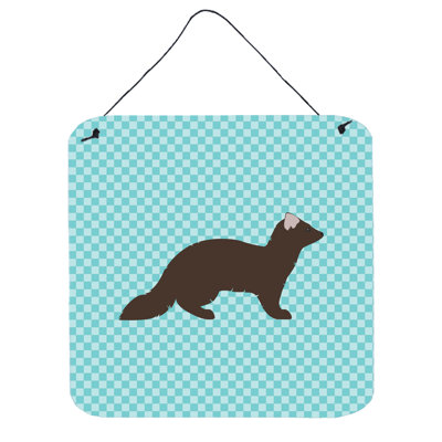 Décoration murale sable marten check
