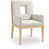 Cream Linen Textured Fabric selected