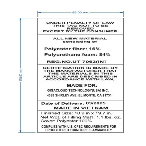 Dimensions du produit