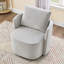 Fauteuil d'appoint rembourré en chenille pivotant à 360 ° Corey avec dossier incurvé Corey-1511826324