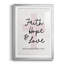 Faith Hope and Love Cross, reproduction encadrée de qualité supérieure - prête à être accrochée-2110475391-2110475389