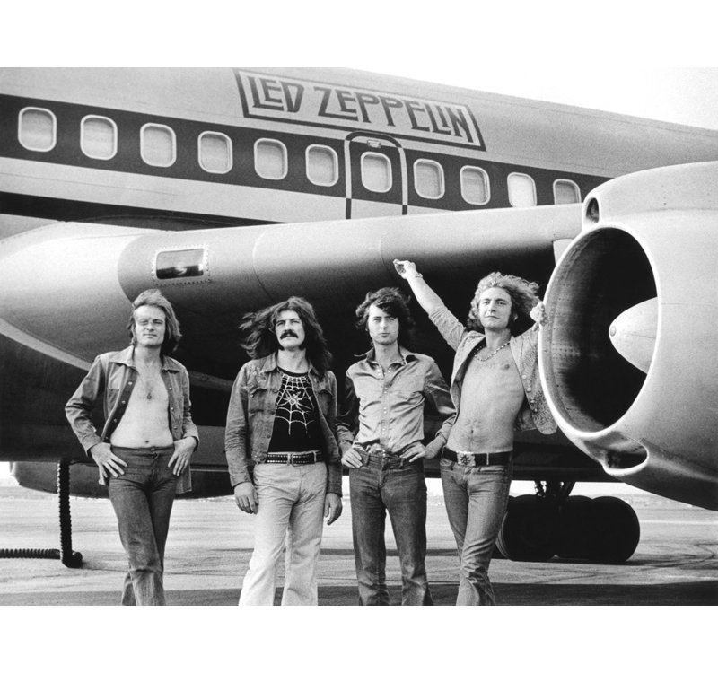 Led Zeppelin - Avion, H 36 po x l 48 po