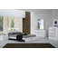 Grand lit standard avec rangement Denman