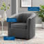 Fauteuil pivotant en velours Modway Prospect Performance-246356111