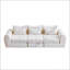 Canapé modulaire Cloud, canapé-lit pliant convertible, canapé modulaire rembourré - pour le salon, la chambre à coucher et l'espace de divertissement-588381303