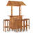 Dagnah Bar Set Wood Frame Material