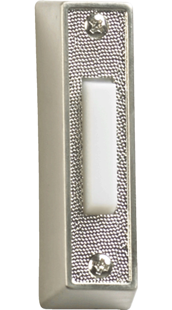 Satin Nickel Door Chime Button Wrought Studio™