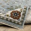 Tapis oriental bleu / vert Edgette-1489596220