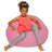 Bean Bag Chair for Kids, Teens, and Adults - Filled with Soft Beads, Includes Removable and Machine Washable Cover - Multiple Colors, Sizes and Fabrics including Soft Nylon & Canvas with Patterns-1785356745-1782650959
