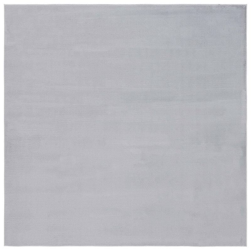 Tapis de couleur unie Raeyonna, Carré 6 pi