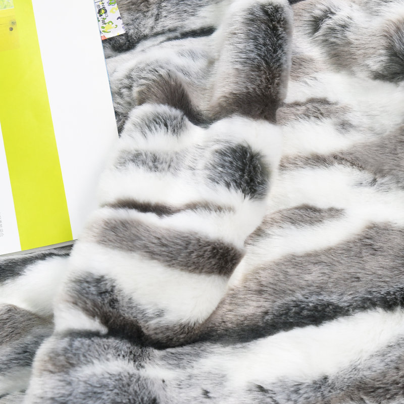 Hand Woven Throw Blanket, Grey
