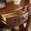 Console de style européen rétro brun-849672230