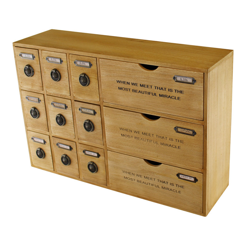 Deweese Wood Desk Organiser