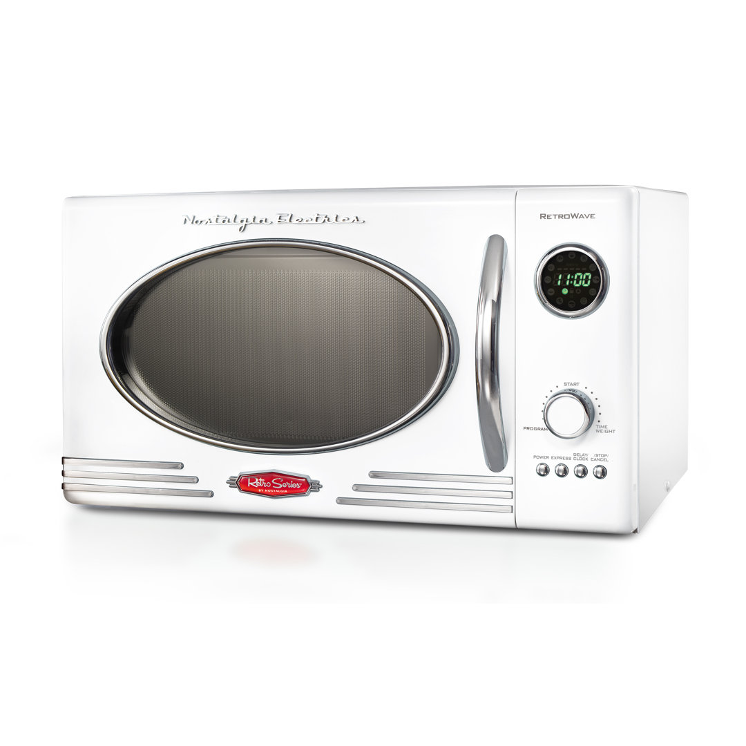 Nostalgia Retro 0.9 Cu. Ft. Microwave Oven, 800 Watts Nostalgia 