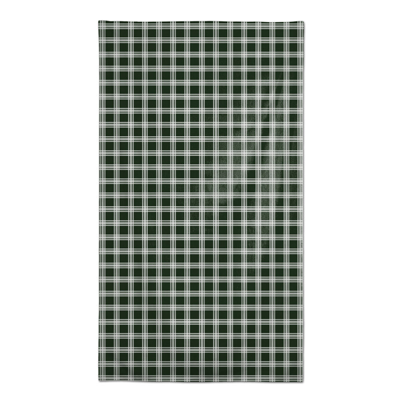 Nappe en polyester écossais, L 102 po x l 58 po