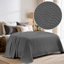 Jeté 100% coton Blue Nile Mills - tissage chevron Dobby - Accent léger toutes saisons-119023502-119023499