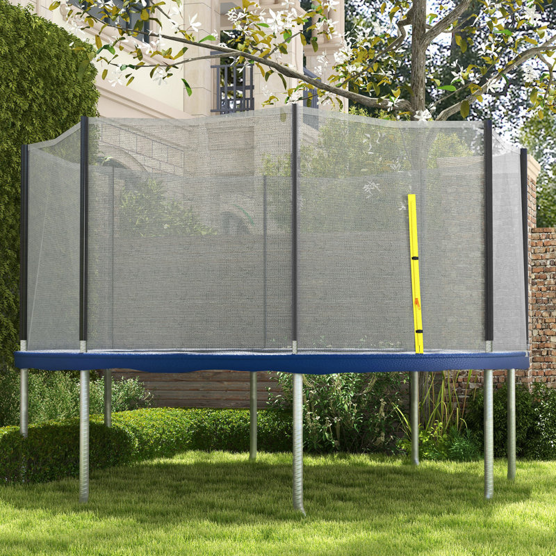 Filet de remplacement pour trampoline, Noir et jaune
