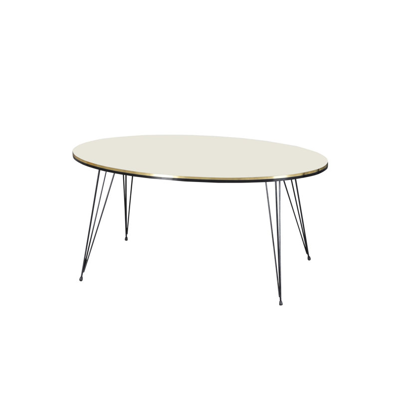 Cafer 35cm Console Table, Cream White