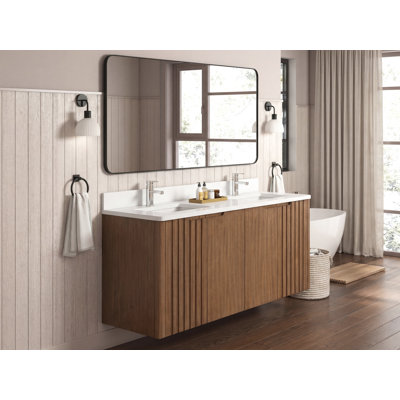 Meuble-lavabo à fixation murale 60 po