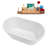 53.9'' x 29.3'' Freestanding Soaking Acrylic Bathtub-95288438