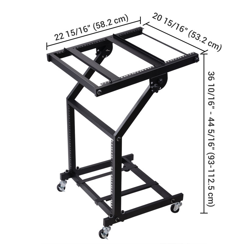 Audio Rack, 44" H x 22" W x 20" D